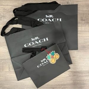 Coach paper bag